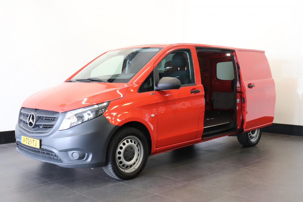 Mercedes-Benz Vito 114 CDI Lang Automaat 2x schuifdeur EURO 6 - AC/Climate - Cruise - PDC - € 14.950,- Excl.