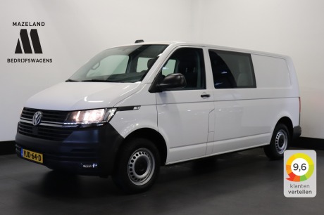 Volkswagen Transporter 2.0 TDI L2 Dubbele Cabine EURO 6 - Airco - Navi - Cruise - € 19.900,- Excl.