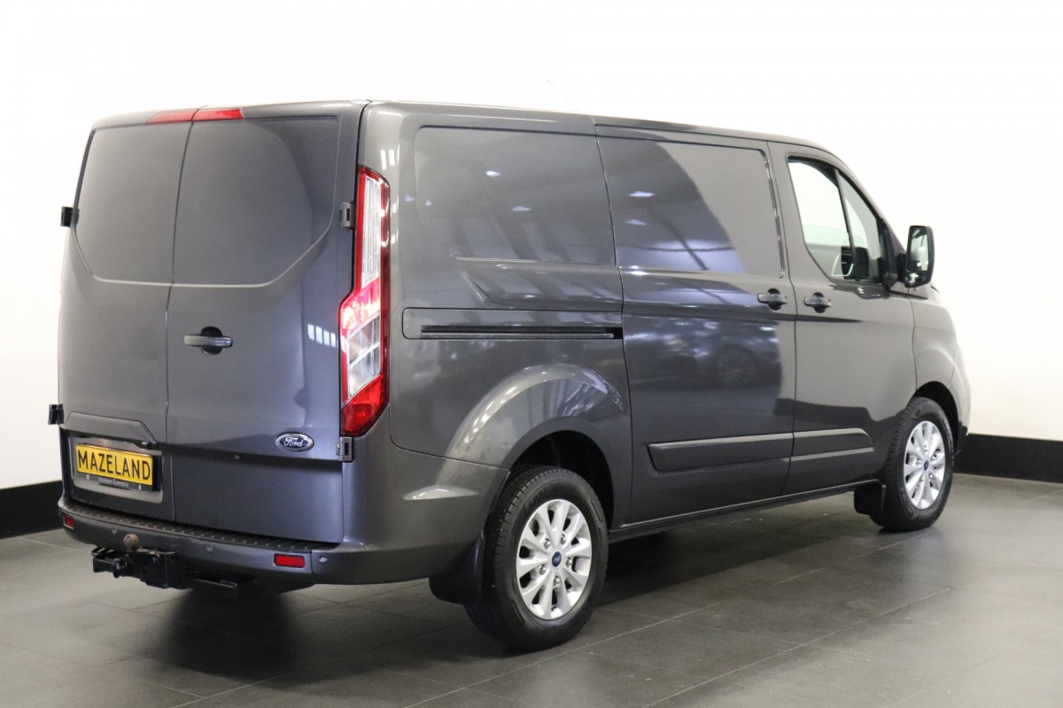 Ford Transit Custom 2.0 TDCI 130PK Automaat EURO 6 - Airco - Navi - Cruise - Camera - € 19.950,- Ex.