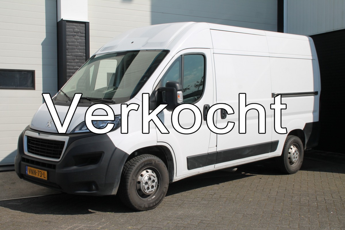 Peugeot Boxer 2.2 BlueHDi 120PK L2H2 2x Schuifdeur EURO 6 - Airco - Navi - Cruise - €12.950,- Excl.