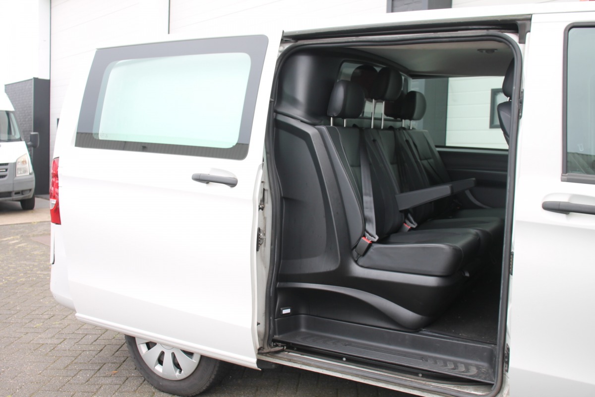 Mercedes-Benz Vito 114 CDI Lang Dubbele Cabine Automaat EURO 6 - Airco - Cruise - €16.950,- Excl.