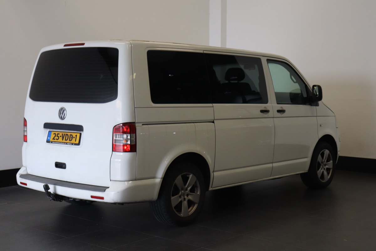 Volkswagen Transporter 1.9 TDI 105PK Dubbel Cabine - Radio - Trekhaak - 1ste eigenaar - € 4.950,- Excl.