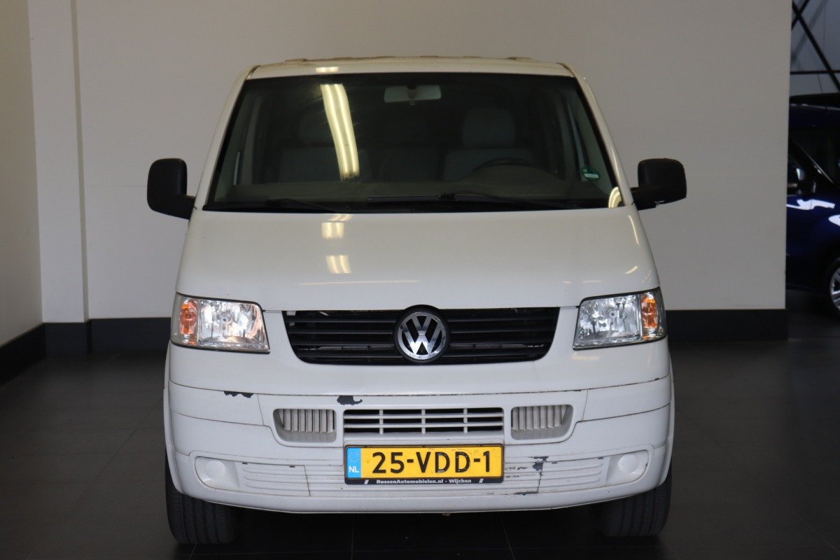 Volkswagen Transporter 1.9 TDI 105PK Dubbel Cabine - Radio - Trekhaak - 1ste eigenaar - € 4.950,- Excl.