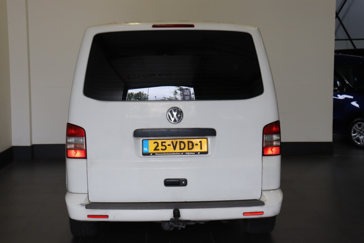 Volkswagen Transporter 1.9 TDI 105PK Dubbel Cabine - Radio - Trekhaak - 1ste eigenaar - € 4.950,- Excl.