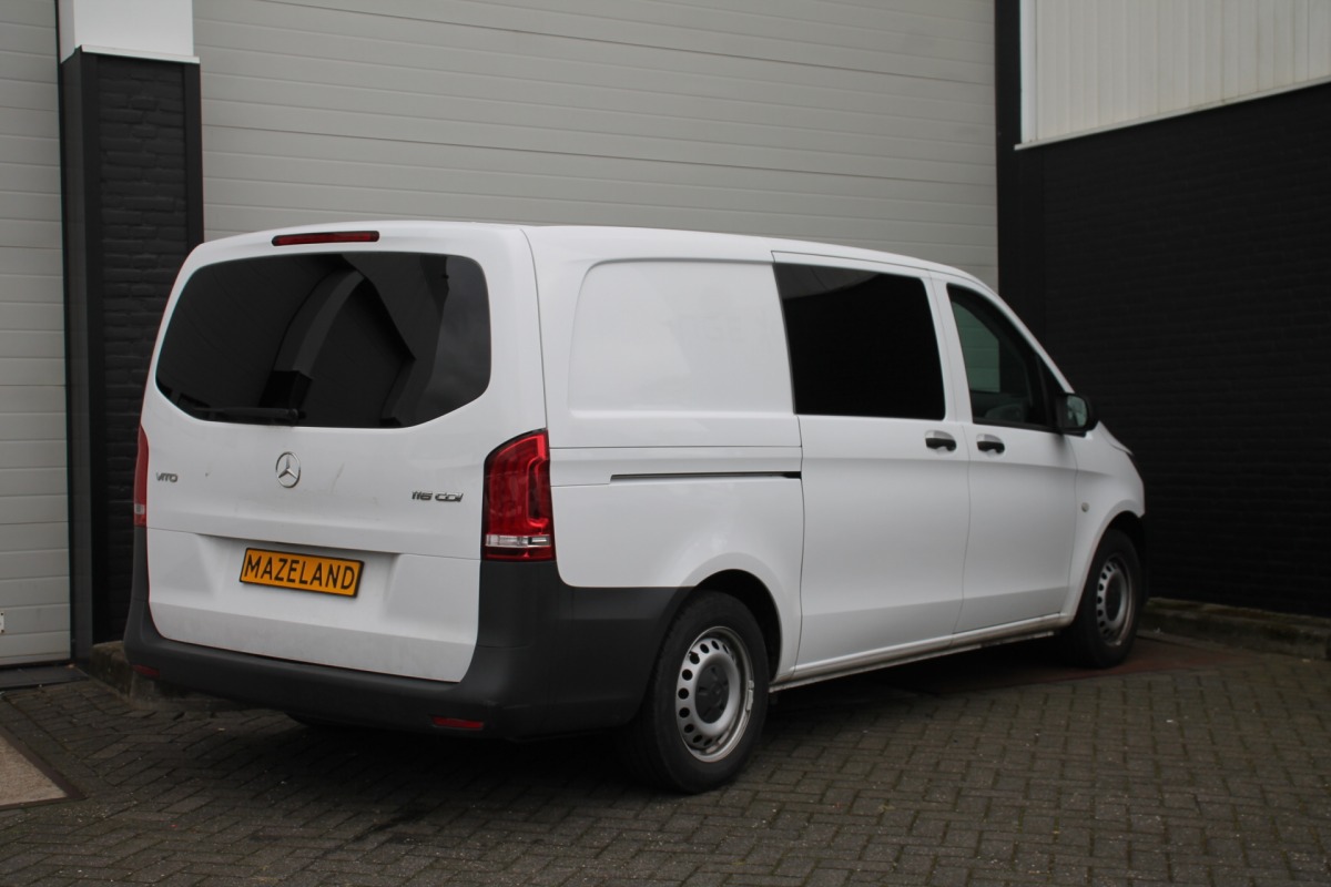 Mercedes-Benz Vito 116 CDI Lang Automaat - EURO 6 - Airco - Navi - Cruise - € 20.950,- Excl.