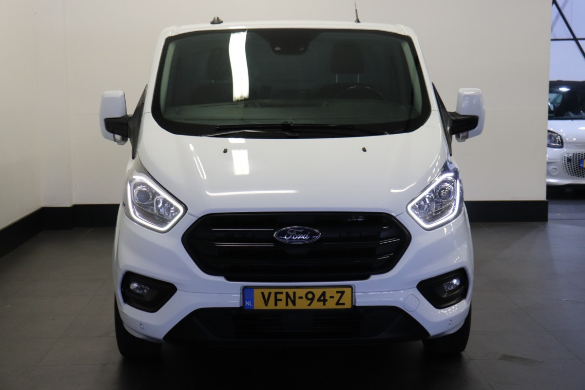 Ford Transit Custom 2.0 TDCI 170PK Automaat L2 EURO 6 - Airco - Navi - Cruise - 2x Schuifdeur - € 15.950,- Ex.