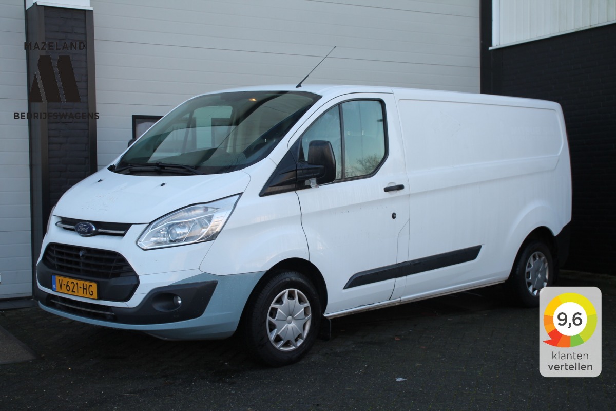 Ford Transit Custom 2.0 TDCI 130PK L2 - EURO 6 - Airco - Navi - Cruise - PDC - € 11.499,- Excl.