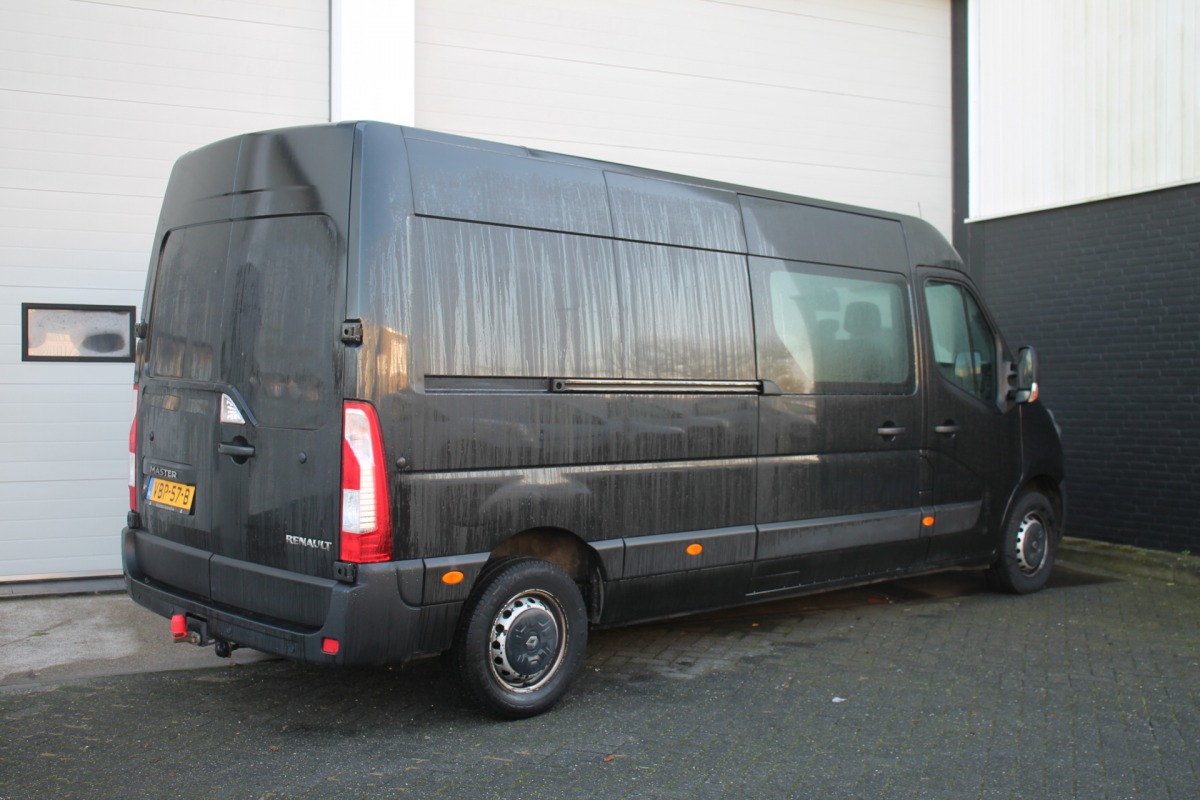 Renault Master 2.3 dCi 145PK L3H2 Dubbele Cabine EURO 6 - Airco - Navi - Cruise - Camera - € 19.900,- Excl.