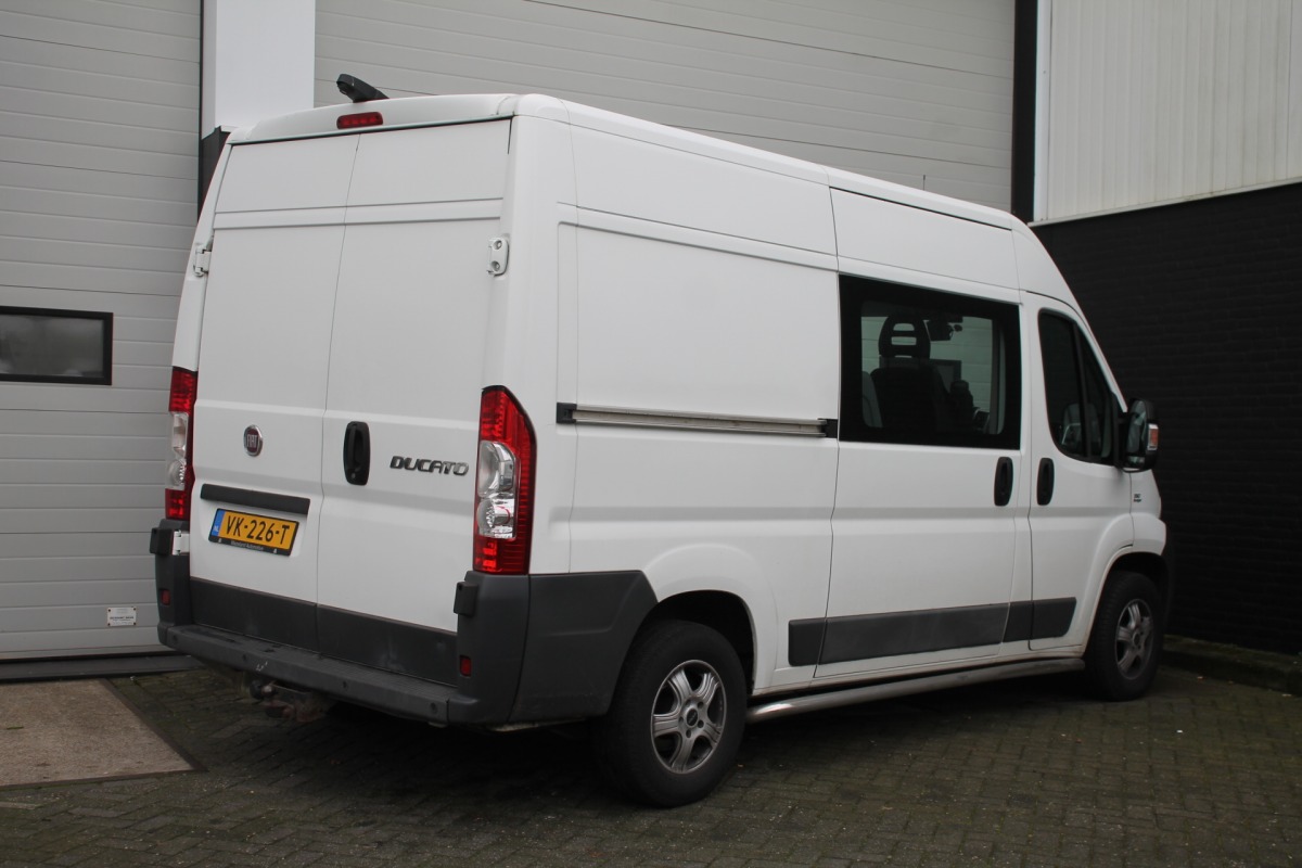 Fiat Ducato 2.3 MultiJet 130PK L2H2 - AC/Climate - Navi - PDC - Dubbele Cabine - €9.950,- Excl.