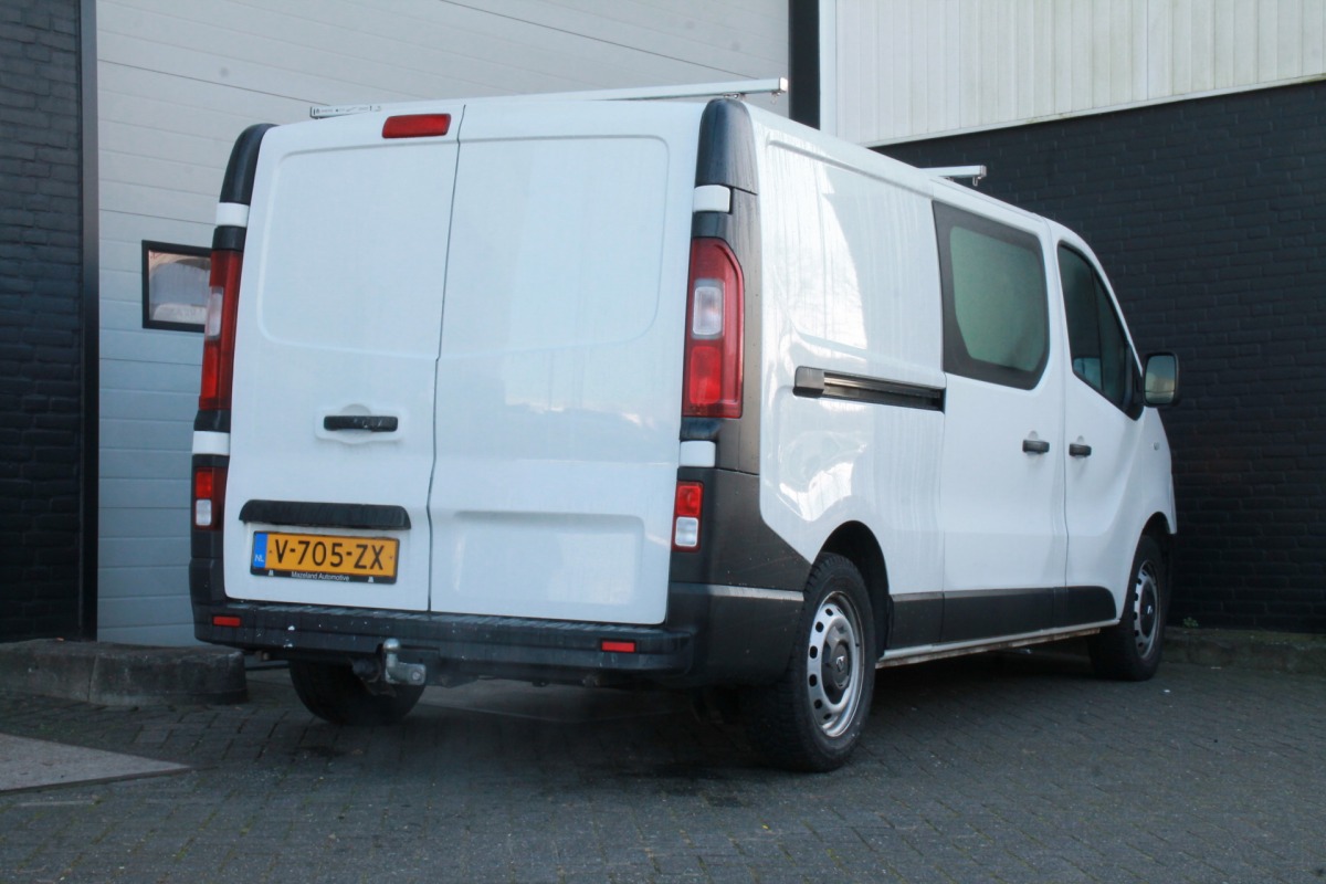 Renault Trafic 1.6 dCi 125PK L2 Dubbele Cabine - EURO 6 - Airco - Navi - Cruise - € 14.900,- Excl.