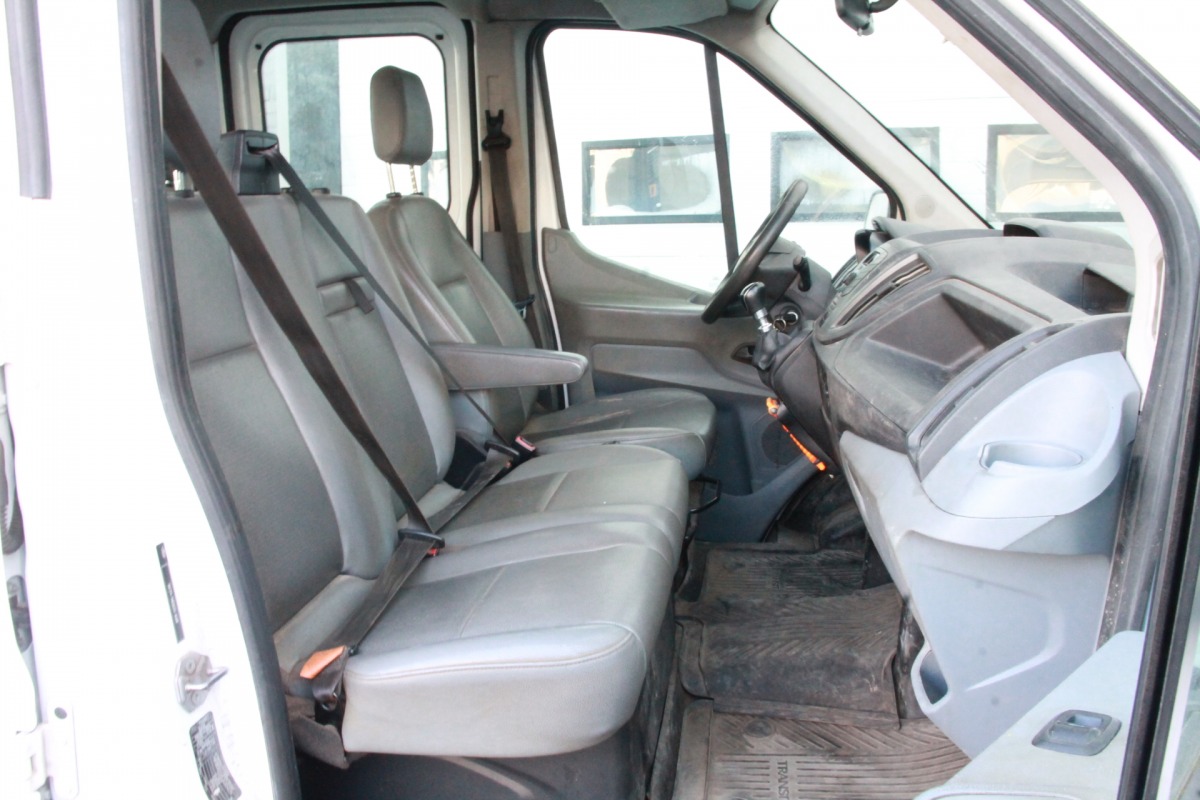 Ford Transit 2.0 TDCI L2 Openlaadbak EURO 6 - Dubbele Cabine - Trekhaak - Start/Stop - € 14.900,- Excl.