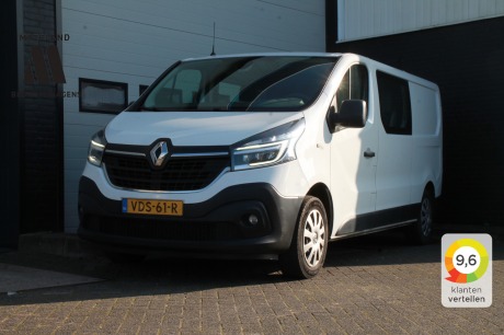 Renault Trafic 2.0 dCi 120PK L2 Dubbele Cabine - EURO 6 - Airco - Navi - Cruise - € 15.950,- Excl.