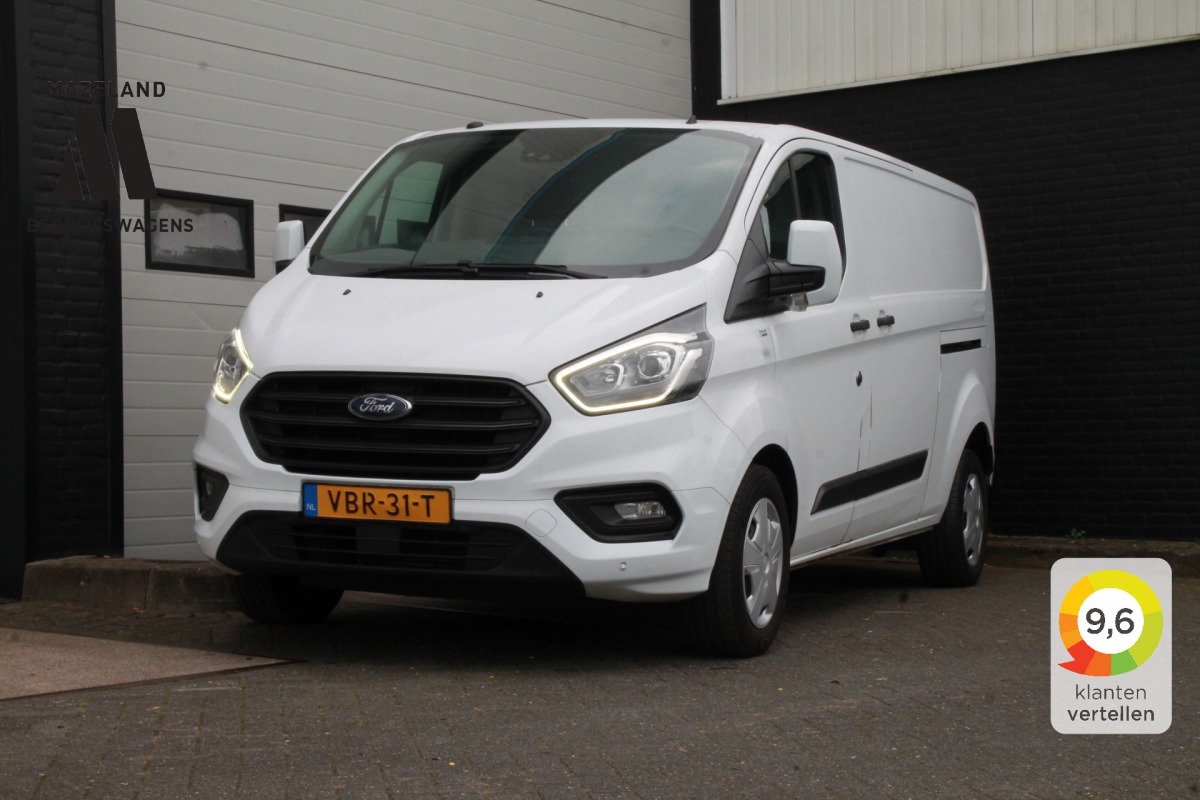 Ford Transit Custom 2.0 TDCI L2 Automaat 2x Schuifdeur EURO 6 - Airco - Cruise - Camera - € 11.900,- Excl.